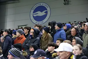 Matchday Fans Prints: Brighton and Hove Albion v Arsenal Premier League 04JAN25