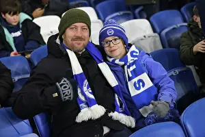 Matchday Fans Prints: Brighton and Hove Albion v Arsenal Premier League 04JAN25