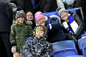 Matchday Fans Prints: Brighton and Hove Albion v Arsenal Premier League 04JAN25