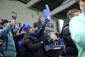 Matchday Fans Prints: Brighton and Hove Albion v Arsenal Premier League 04JAN25