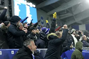 Matchday Fans Prints: Brighton and Hove Albion v Arsenal Premier League 04JAN25
