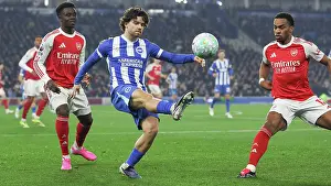 Clears The Danger Prints: Brighton and Hove Albion v Arsenal
Premier League
04MAR26