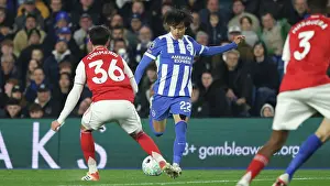 Kaoru Mitoma Prints: Brighton and Hove Albion v Arsenal
Premier League
04MAR26