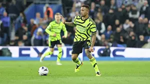 Arsenal Forward Gabriel Jesus 9 Prints: Brighton and Hove Albion v Arsenal Premier League 06APR24