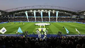 General Stadium View Prints: Brighton and Hove Albion v Aston Villa Premier League 02APR25