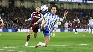 Stretches Prints: Brighton and Hove Albion v Aston Villa Premier League 02APR25