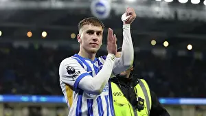 Clapping Prints: Brighton and Hove Albion v Aston Villa Premier League 02APR25