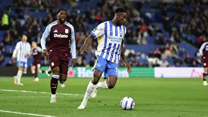 Aston Villa 02APR25 Prints: Brighton and Hove Albion v Aston Villa Premier League 02APR25