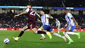 Aston Villa 02APR25 Prints: Brighton and Hove Albion v Aston Villa Premier League 02APR25