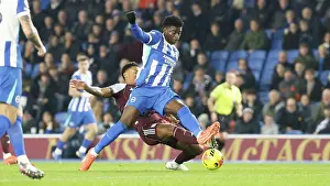 Carlos Baleba Prints: Brighton and Hove Albion v Aston Villa
Premier League
03DEC25