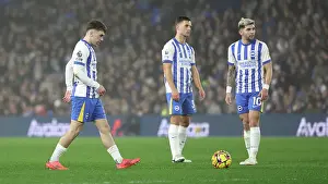 Awarded A Freekick Prints: Brighton and Hove Albion v Brentford Premier League 27DEC24