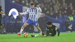 Evades A Challenge Prints: Brighton and Hove Albion v Brentford Premier League 27DEC24