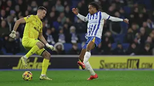 Surrounded Prints: Brighton and Hove Albion v Brentford Premier League 27DEC24