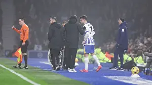 Substitution Prints: Brighton and Hove Albion v Brentford Premier League 27DEC24