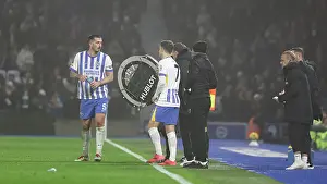 Substitution Prints: Brighton and Hove Albion v Brentford Premier League 27DEC24