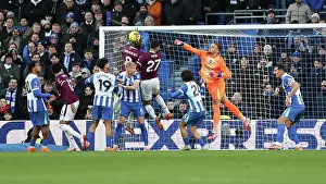 Clears The Danger Prints: Brighton and Hove Albion v Burnley
Premier League
03JAN26