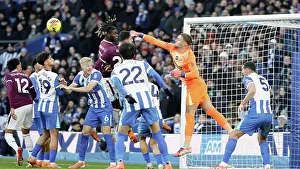 Clears The Danger Prints: Brighton and Hove Albion v Burnley
Premier League
03JAN26