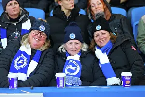 Female Football Fans Prints: Brighton and Hove Albion v Burnley
Premier League
03JAN26