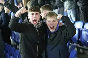 Matchday Fans Celebrate Win Prints: Brighton and Hove Albion v Chelsea FA Cup 5th Round 05FEB25