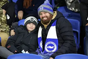 Matchday Fans Celebrate Win Prints: Brighton and Hove Albion v Chelsea FA Cup 5th Round 05FEB25
