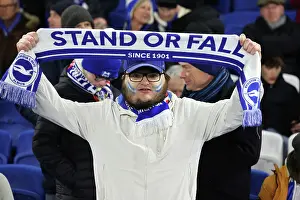 Matchday Fans Celebrate Win Prints: Brighton and Hove Albion v Chelsea FA Cup 5th Round 05FEB25