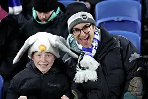 Matchday Fans Celebrate Win Prints: Brighton and Hove Albion v Chelsea FA Cup 5th Round 05FEB25