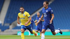 Brighton And Hove Albion Striker Neal Maupay 9 Gallery: Brighton and Hove Albion v Chelsea Pre-Season Friendly 29AUG20