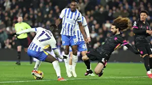 Scores A Goal 2 0 Prints: Brighton and Hove Albion v Chelsea Premier League 14FEB25