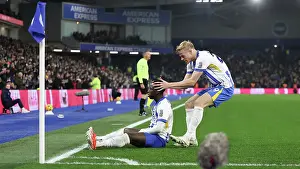 Scores A Goal 3 0 Prints: Brighton and Hove Albion v Chelsea Premier League 14FEB25