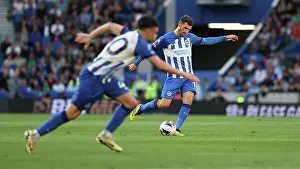 Awarded A Freekick Prints: Brighton and Hove Albion v Chelsea Premier League 15MAY24
