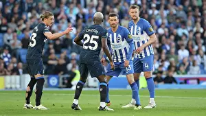 Jostles For Position Prints: Brighton and Hove Albion v Chelsea Premier League 15MAY24