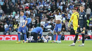 Commits A Foul Prints: Brighton and Hove Albion v Chelsea Premier League 15MAY24
