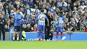 Drinks Break Prints: Brighton and Hove Albion v Chelsea Premier League 15MAY24