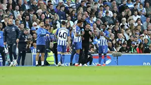 Drinks Break Prints: Brighton and Hove Albion v Chelsea Premier League 15MAY24