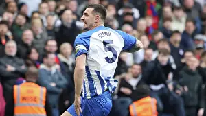 Scores A Goal 1 0 Prints: Brighton and Hove Albion v Crystal Palace Premier League 04FEB24