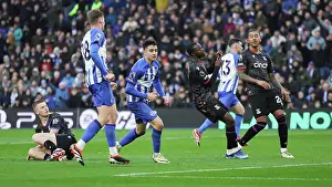 Scores A Goal 3 0 Prints: Brighton and Hove Albion v Crystal Palace Premier League 04FEB24