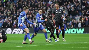 Scores A Goal 3 0 Prints: Brighton and Hove Albion v Crystal Palace Premier League 04FEB24