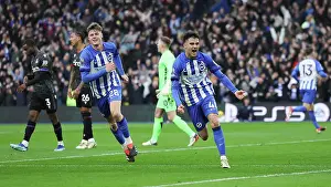 Scores A Goal 3 0 Prints: Brighton and Hove Albion v Crystal Palace Premier League 04FEB24
