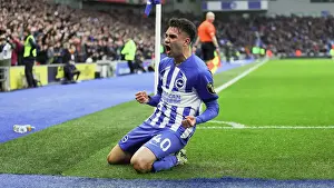 Scores A Goal 3 0 Prints: Brighton and Hove Albion v Crystal Palace Premier League 04FEB24