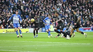 Scores A Goal 3 0 Prints: Brighton and Hove Albion v Crystal Palace Premier League 04FEB24