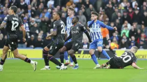 Scores A Goal 3 0 Prints: Brighton and Hove Albion v Crystal Palace Premier League 04FEB24