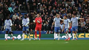 Looks Frustrated Prints: Brighton and Hove Albion v Crystal Palace Premier League 16DEC24