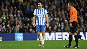 Looks Frustrated Prints: Brighton and Hove Albion v Crystal Palace Premier League 16DEC24