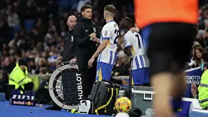 Substitution Prints: Brighton and Hove Albion v Crystal Palace Premier League 16DEC24
