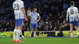Looks Frustrated Prints: Brighton and Hove Albion v Crystal Palace Premier League 16DEC24