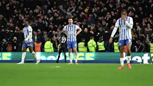 Looks Frustrated Prints: Brighton and Hove Albion v Crystal Palace Premier League 16DEC24