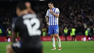 Looks Frustrated Prints: Brighton and Hove Albion v Crystal Palace Premier League 16DEC24