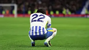 Looks Frustrated Prints: Brighton and Hove Albion v Crystal Palace Premier League 16DEC24