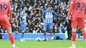 Awarded A Freekick Prints: Brighton and Hove Albion v Everton Premier League 24FEB24