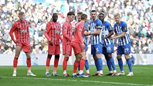 Attack Prints: Brighton and Hove Albion v Everton Premier League 24FEB24